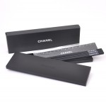 Chanel Pencils And Ruler Set In Black Case