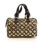 Louis Vuitton Speedy Eclipse Monogram Canvas Hand Bag - 2009 Limited