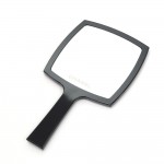Chanel Black Large Hand Mirror + Case