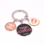 Chanel Black Pink Key Holder CC