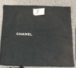 2 Chanel Black Dust bag for Small  Bags