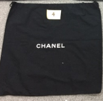 4 Chanel Black Dust bag for Medium Bags