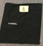 8 Chanel Black Dust bag for Medium Bags