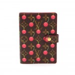 Louis Vuitton Agenda Fonctionnel PM Cerises Monogram Canvas Agenda Cover - 2005 Limited