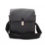Louis Vuitton Yaranga Black Taiga Leather Messenger Bag