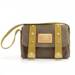 Louis Vuitton Sac Rabat Chocolate Brown Antigua Canvas Handbag