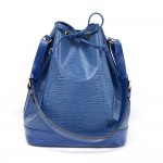 Louis Vuitton Noe Large Blue Epi Leather Shoulder Bag