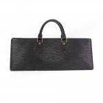 Vintage Louis Vuitton Sac Triangle Black Epi Leather Hand Bag