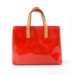Louis Vuitton Rouge Reade PM Red Vernis Leather Hand Bag