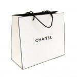 Chanel White Medium Shopping Bag