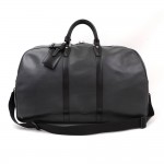 Louis Vuitton Kendall GM Black Taiga Leather Kendall Travel Bag + Strap