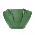 Vintage Louis Vuitton Saint Jacques GM Green Epi Leather Shoulder Bag