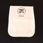 Vintage Chanel White Dust Bag for Small Bags
