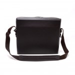Louis Vuitton Steve Dark Brown Monogram Glace Leather Document Bag