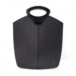 Louis Vuitton Demi Lune Black Epi Leather  Hand Bag