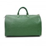 Vintage Louis Vuitton Speedy 40 Green Epi Leather City Hand Bag