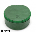 72 Louis Vuitton Ecrin Bijoux Green Epi Leather Jewelry Case