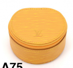 75 Louis Vuitton Ecrin Bijoux Yellow Epi Leather Mini Jewelry Case