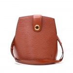 Vintage Louis Vuitton Cluny Kenyan Fawn Brown Epi Leather Shoulder Bag