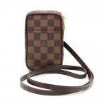 Louis Vuitton Okapi GM Ebene Damier Canvas Digital Camera Case + Strap