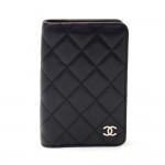 Chanel Black Quilted Leather Agenda Cover