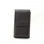 Louis Vuitton Dark Brown Monogram Matt Leather Waist Pouch