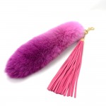 Louis Vuitton Foxy Pompom Fuchsia Pink Bag Charm