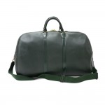 Louis Vuitton Kendall GM Green Taiga Leather Travel Bag