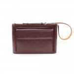 Louis Vuitton Allston Purple Monogram Mat Leather Shoulder Bag