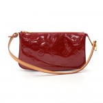 Louis Vuitton Pochette Accessories Red Vernis Leather Hand Bag  - 2012 New Model