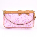 Louis Vuitton Pink Monogram Canvas Cherry Blossom Limited Edition Pochette Accessorie Bag