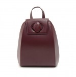 Vintage Cartier Burgundy Cowhide Leather Backpack 
Bag