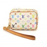 Louis Vuitton Trousse Wapity Multicolor Monogram Canvas Wristlet Bag