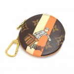 Louis Vuitton Porte Monnaie Monogram Groom Canvas Round Coin Case - Limited