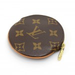 Louis Vuitton Porte Monnaie Rond Monogram Canvas Coin Case