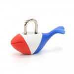 Louis Vuitton Red x White x Blue Rubber Whale  America's Cup Pad Lock