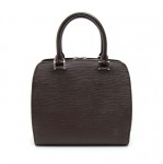 Louis Vuitton Pont Neuf Moka Brown Epi Leather Hand Bag