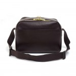 Louis Vuitton Reporter PM Burgundy Taiga Leather Shoulder Bag
