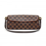 Louis Vuitton Recoleta Ebene Damier Canvas Hand Bag