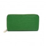 Louis Vuitton Green Epi Leather Zippy Long Wallet