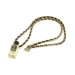 Chanel Perfume Bottle Pendant Chain Necklace