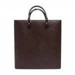 Louis Vuitton Sac Plat Brown Epi Leather Handbag Tote Bag