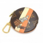 Louis Vuitton Porte Monnaie Monogram Groom Canvas Round Coin Case - Limited