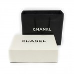 Chanel White Box + Paper bag + Ribbon Set for Medium Flap Bags