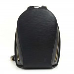 Louis Vuitton Mabillon Black Epi Leather Backpack Bag