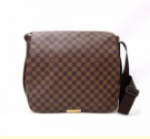 J125 Louis Vuitton Bastille Ebene Damier Canvas Large Messenger Bag