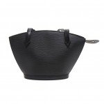 Louis Vuitton  Black Epi Leather Saint Jacques PM Shoulder Bag