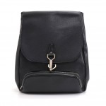 Louis Vuitton Cassiar Black Taiga Leather Large Backpack Bag