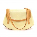 Louis Vuitton Biscayne Bay PM Perle Vernis Leather Shoulder Bag