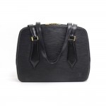 Louis Vuitton Voltaire Black Epi Leather Shoulder Hand Bag